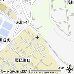 石川県金沢市辰巳町ロ151周辺の地図