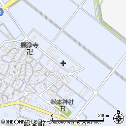 石川県白山市松本町1250-3周辺の地図