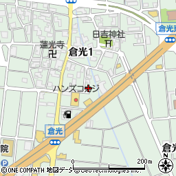 石川県白山市倉光1丁目27周辺の地図