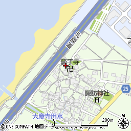 石川県白山市石立町92周辺の地図