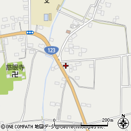 栃木県芳賀郡市貝町赤羽2149周辺の地図