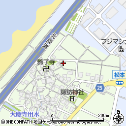 石川県白山市石立町131-1周辺の地図