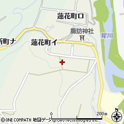 石川県金沢市蓮花町周辺の地図