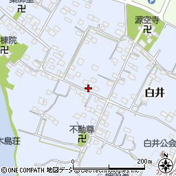 群馬県渋川市白井811周辺の地図