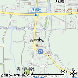 長野県千曲市八幡3817周辺の地図