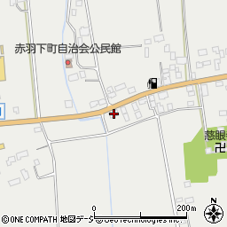 栃木県芳賀郡市貝町赤羽2742周辺の地図