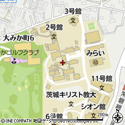 茨城キリスト教学園生活協同組合周辺の地図