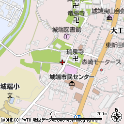 大覚寺周辺の地図