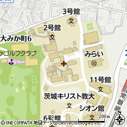 茨城キリスト教学園高等学校周辺の地図