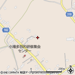 茨城県常陸大宮市小場1150-1周辺の地図