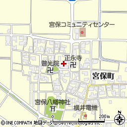 中工務店作業場周辺の地図