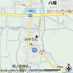 長野県千曲市八幡3814周辺の地図