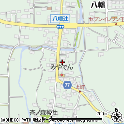 長野県千曲市八幡3815周辺の地図