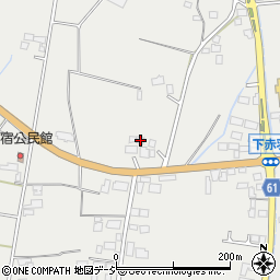 栃木県芳賀郡市貝町赤羽847周辺の地図