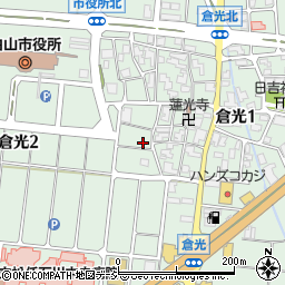 石川県白山市倉光1丁目226周辺の地図