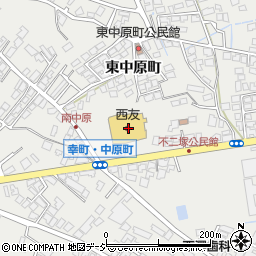 八十二銀行西友大町店 ＡＴＭ周辺の地図