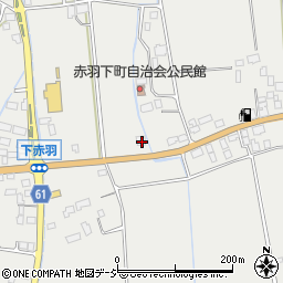 栃木県芳賀郡市貝町赤羽1712周辺の地図