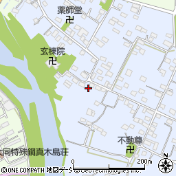 群馬県渋川市白井695周辺の地図