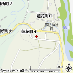 石川県金沢市蓮花町イ121周辺の地図
