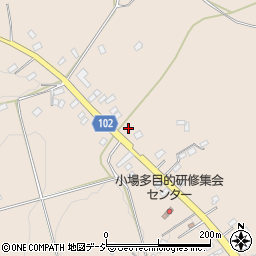 茨城県常陸大宮市小場1176-2周辺の地図