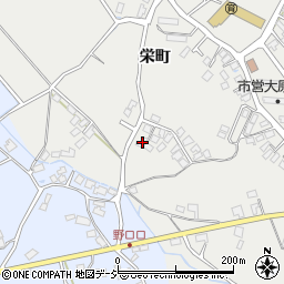 長野県大町市大町栄町5510周辺の地図