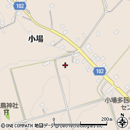 茨城県常陸大宮市小場1523周辺の地図