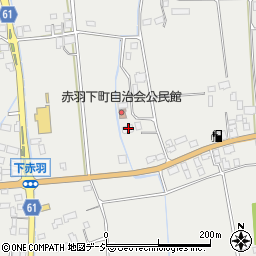栃木県芳賀郡市貝町赤羽2683周辺の地図