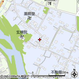 群馬県渋川市白井701-3周辺の地図