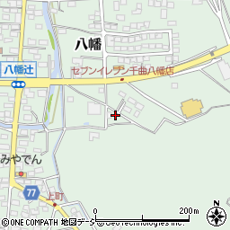 長野県千曲市八幡5761周辺の地図