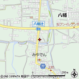 長野県千曲市八幡3809周辺の地図