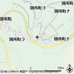 石川県金沢市別所町（ヲ）周辺の地図