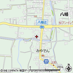 長野県千曲市八幡3737周辺の地図