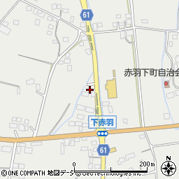 栃木県芳賀郡市貝町赤羽1076周辺の地図