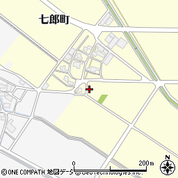 七郎町集会所周辺の地図