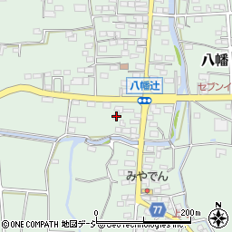 長野県千曲市八幡3745周辺の地図