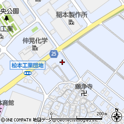 日本海綿業株式会社　金沢支店周辺の地図
