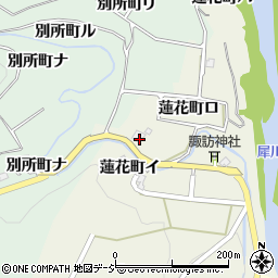 石川県金沢市蓮花町ロ周辺の地図