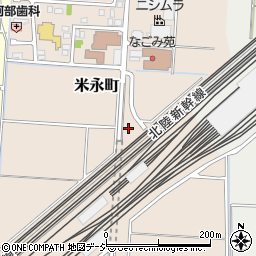 石川県白山市米永町2364周辺の地図
