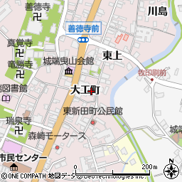 城端商工会館周辺の地図