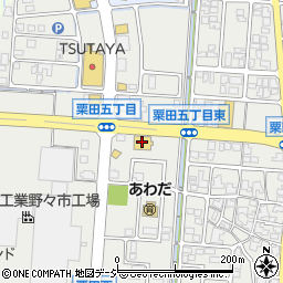 ＡＯＫＩ野々市粟田店周辺の地図