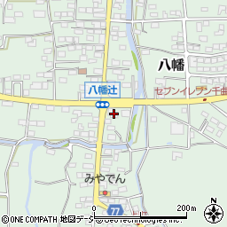 長野県千曲市八幡3804周辺の地図