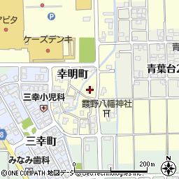 石川県白山市幸明町7周辺の地図