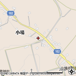 茨城県常陸大宮市小場1296周辺の地図