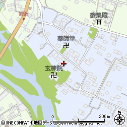 群馬県渋川市白井712周辺の地図