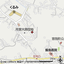 長野県大町市大町栄町5525-6周辺の地図