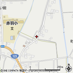 栃木県芳賀郡市貝町赤羽2100-1周辺の地図