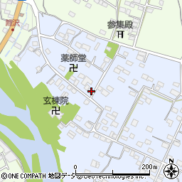 群馬県渋川市白井734周辺の地図