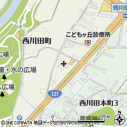 栃木県宇都宮市西川田町221周辺の地図