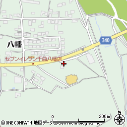 長野県千曲市八幡5871周辺の地図