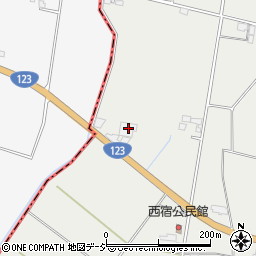 栃木県芳賀郡市貝町赤羽3659-8周辺の地図